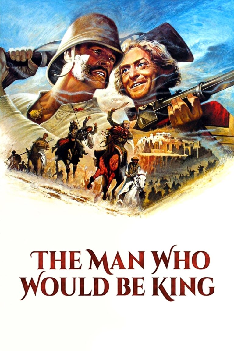 Poster for the movie "The Man Who Would Be King"