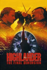 Poster for the movie "Highlander: The Final Dimension"