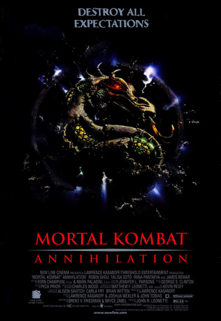 Poster for the movie "Mortal Kombat: Annihilation"