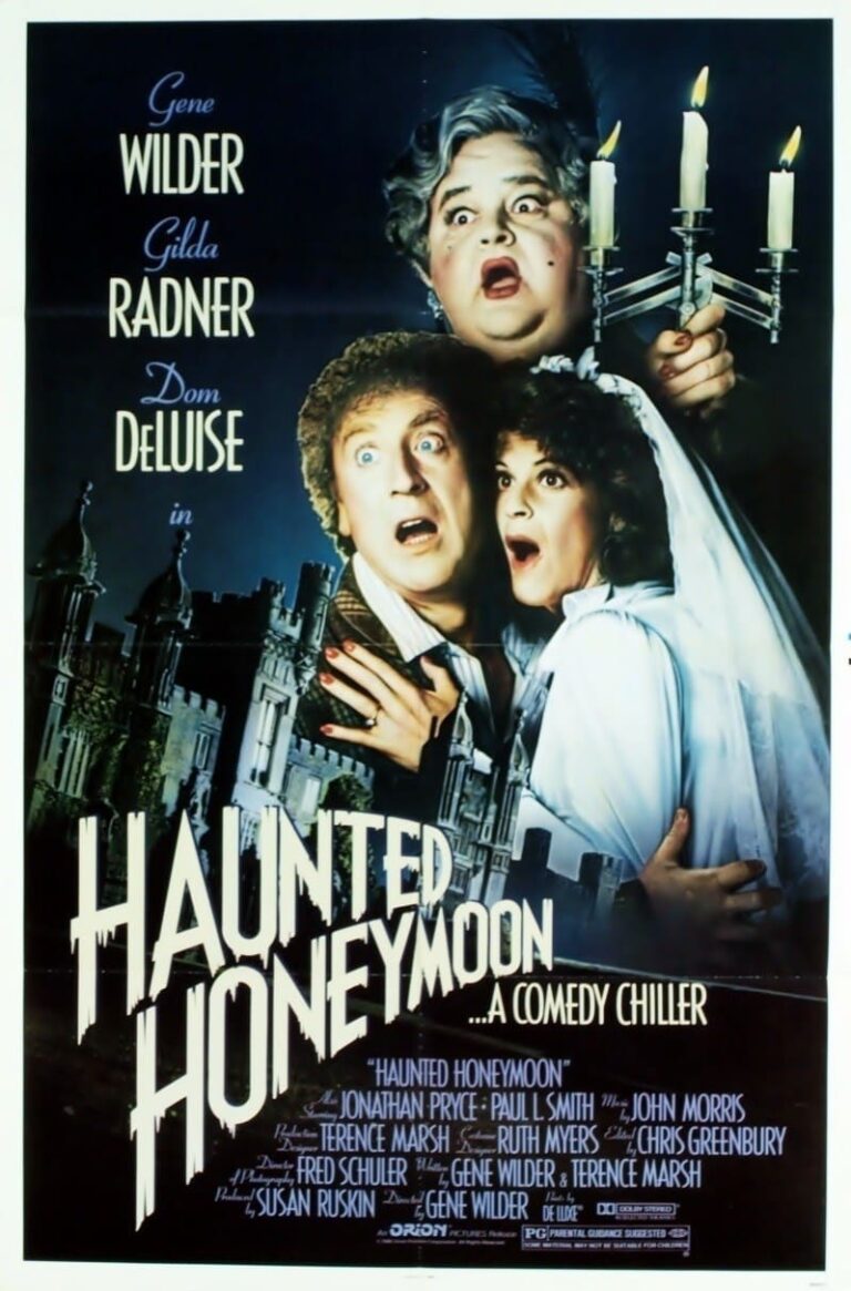 Poster for the movie "Haunted Honeymoon"