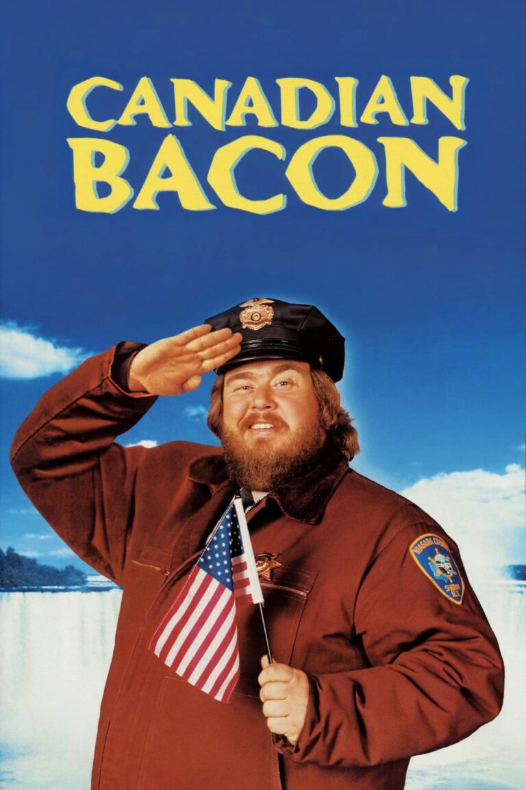 Poster for the movie "Canadian Bacon"