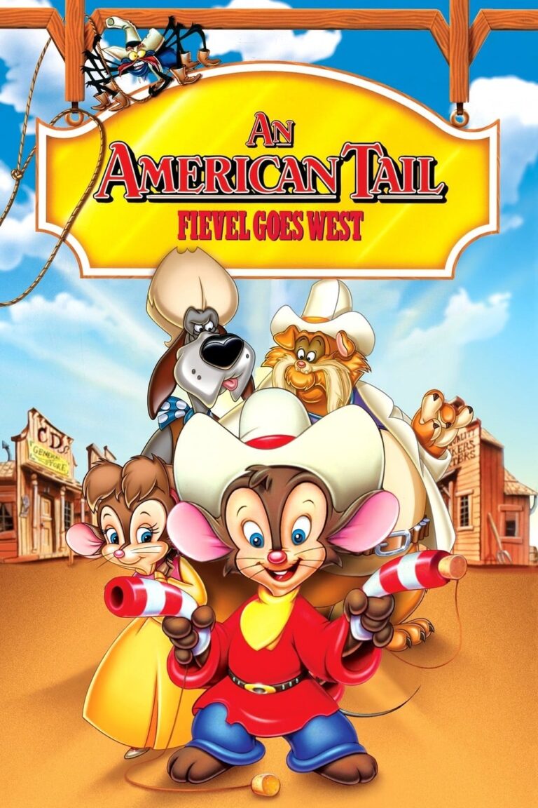 Poster for the movie "An American Tail: Fievel Goes West"