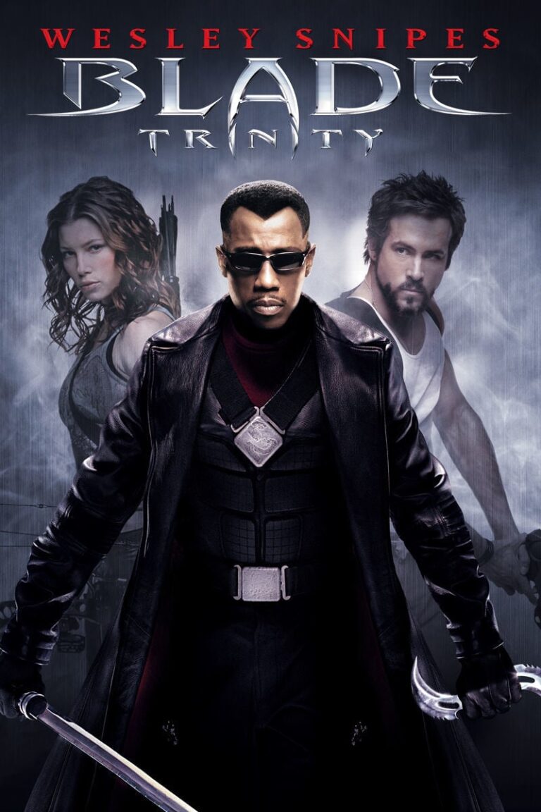 Poster for the movie "Blade: Trinity"