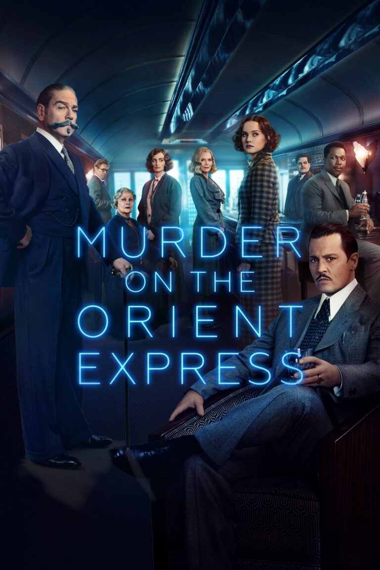 Poster for the movie "Murder on the Orient Express"
