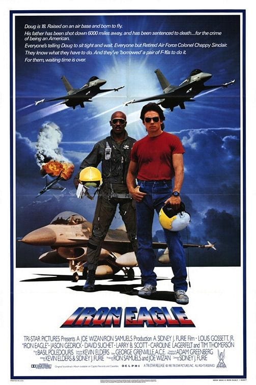 Poster for the movie "Iron Eagle"