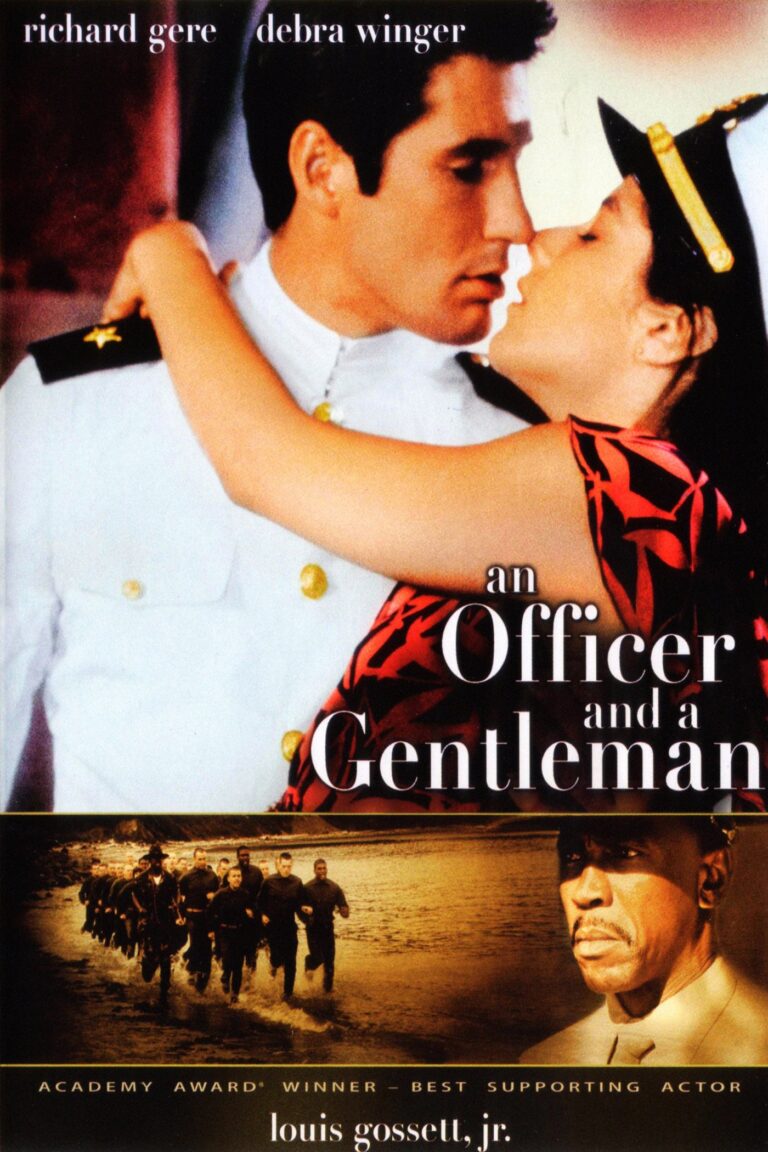 Poster for the movie "An Officer and a Gentleman"