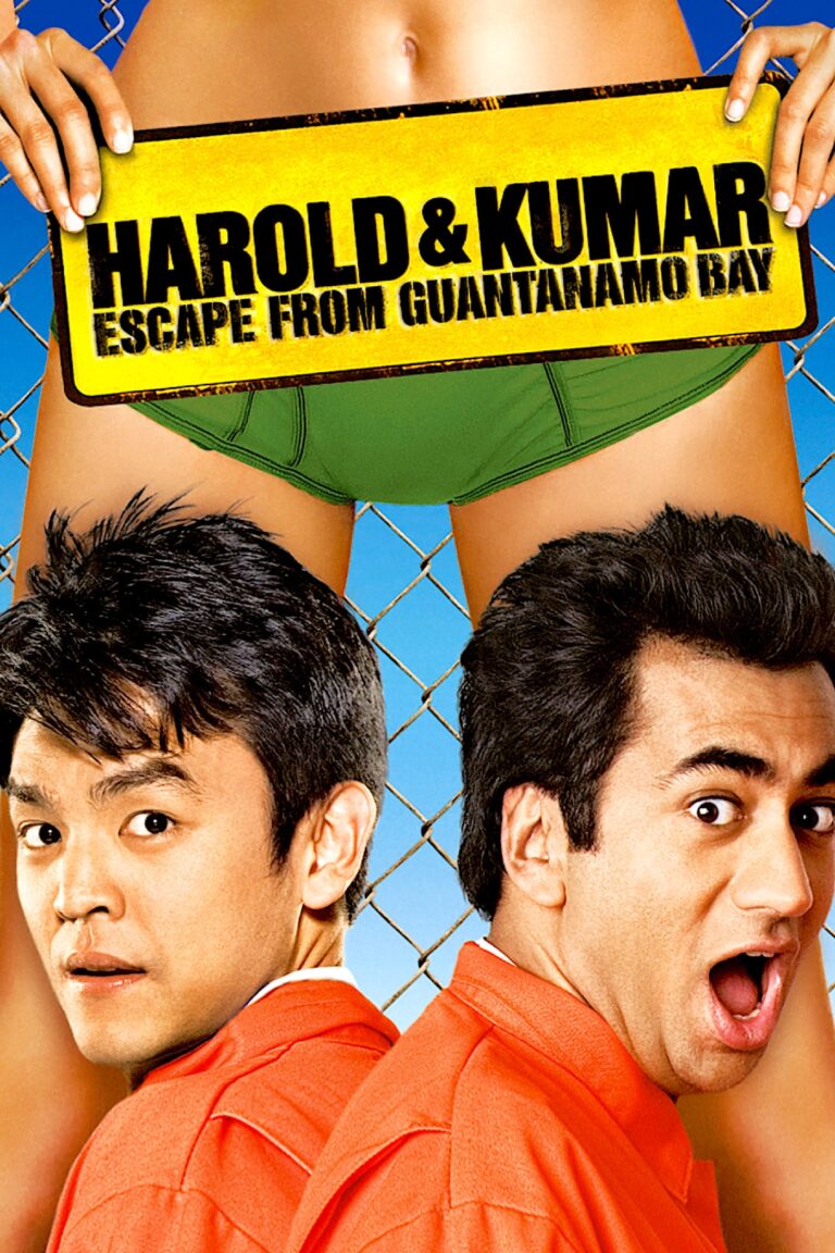 Poster for the movie "Harold & Kumar Escape from Guantanamo Bay"