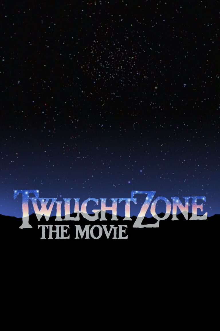 Poster for the movie "Twilight Zone: The Movie"