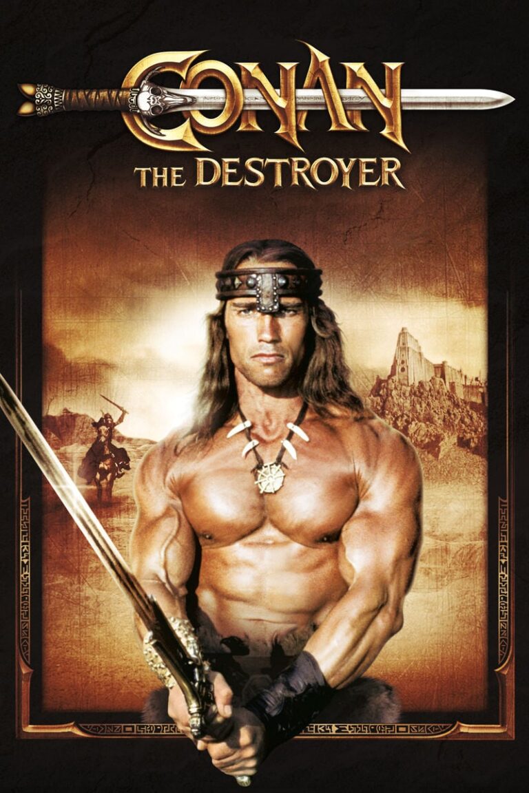 Poster for the movie "Conan the Destroyer"