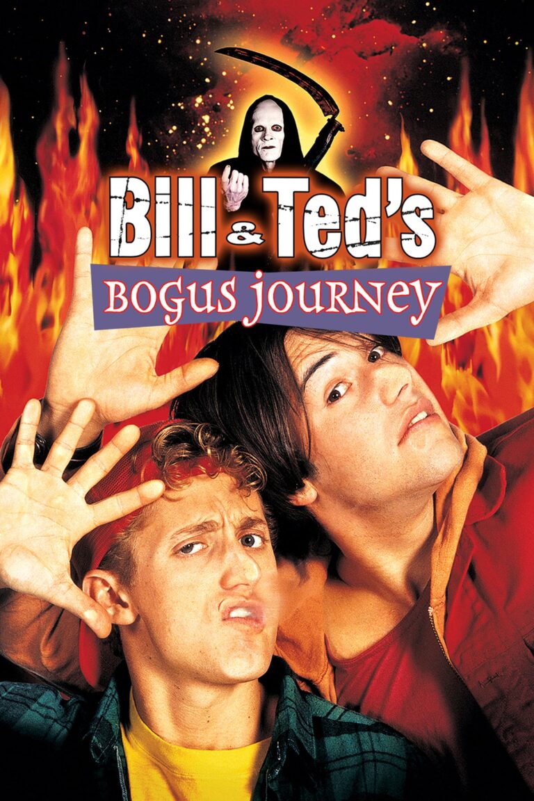 Poster for the movie "Bill & Ted's Bogus Journey"