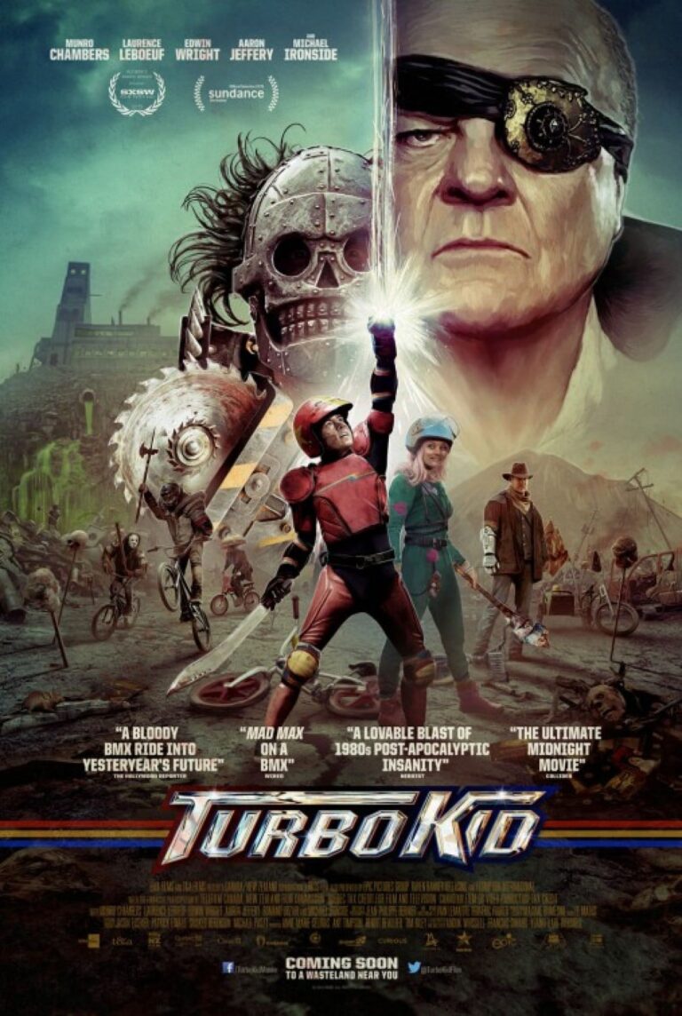 Poster for the movie "Turbo Kid"