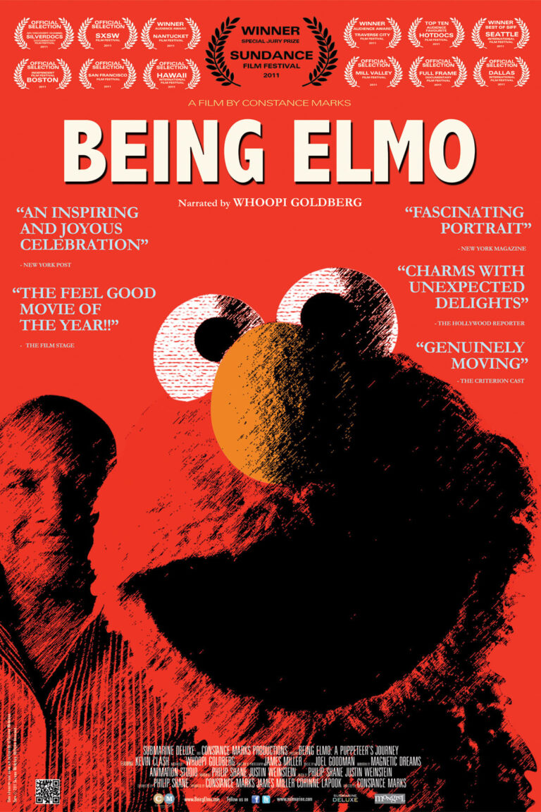 Poster for the movie "Being Elmo: A Puppeteer's Journey"