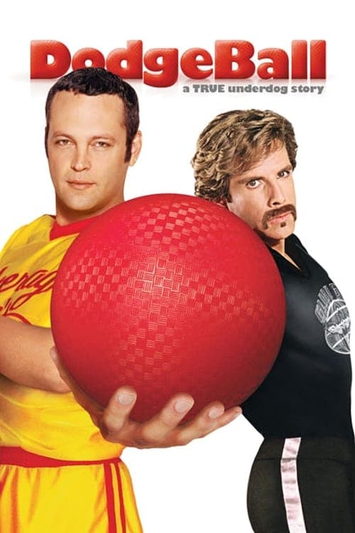 Poster for the movie "DodgeBall: A True Underdog Story"
