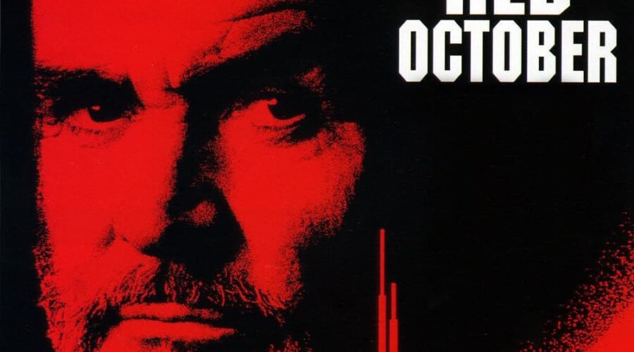 Poster for the movie "The Hunt for Red October"