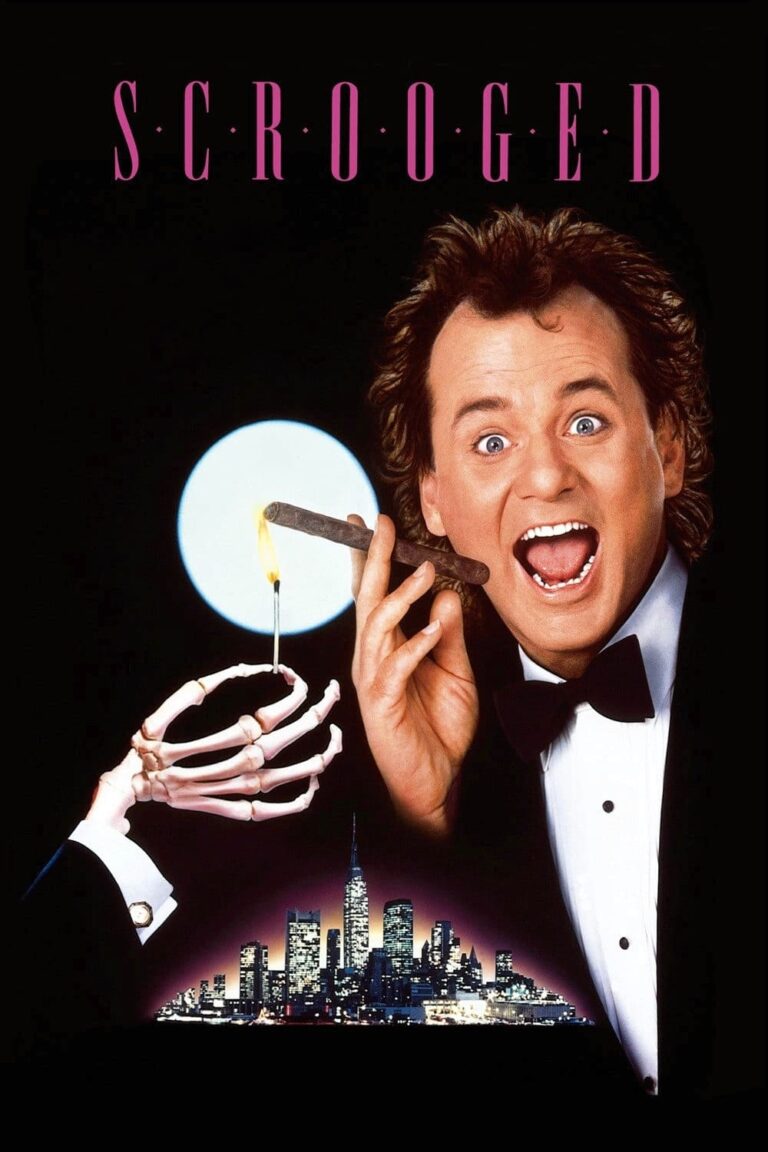 Poster for the movie "Scrooged"